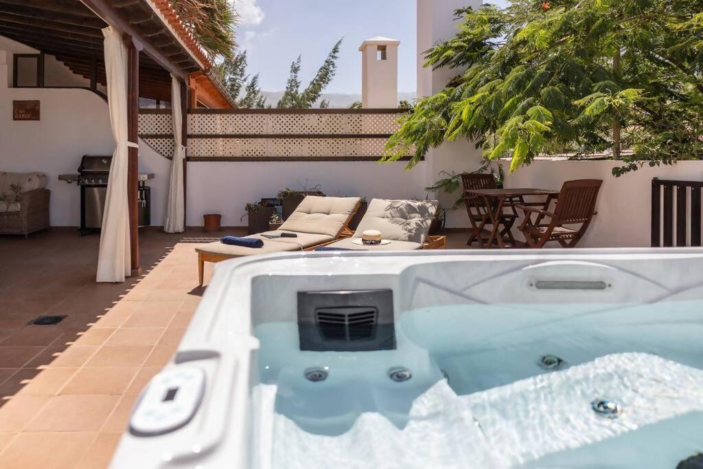 Villa Garoe Puerto de las Nieves Esterno foto