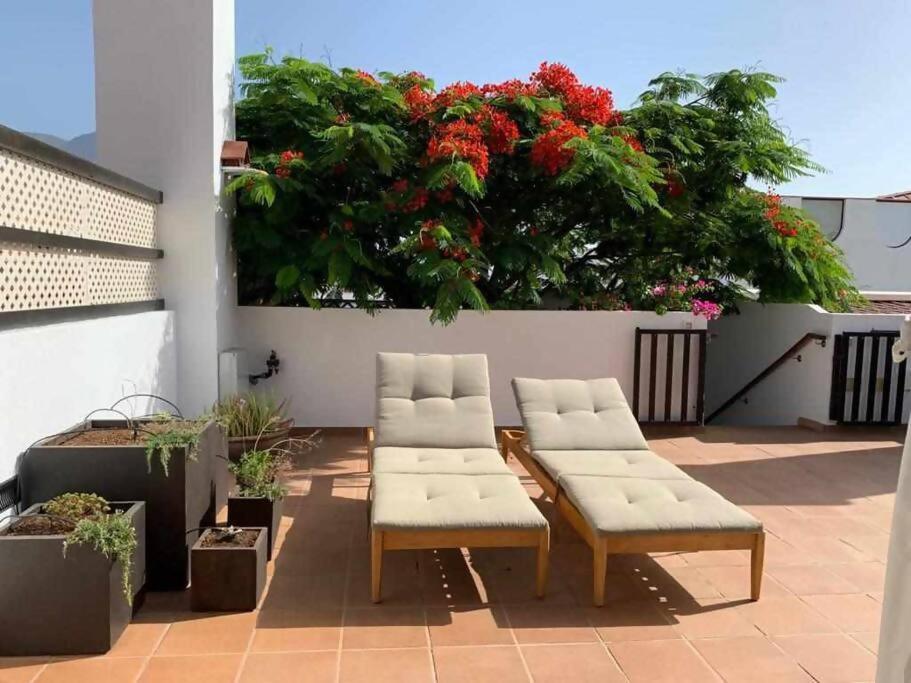 Villa Garoe Puerto de las Nieves Esterno foto