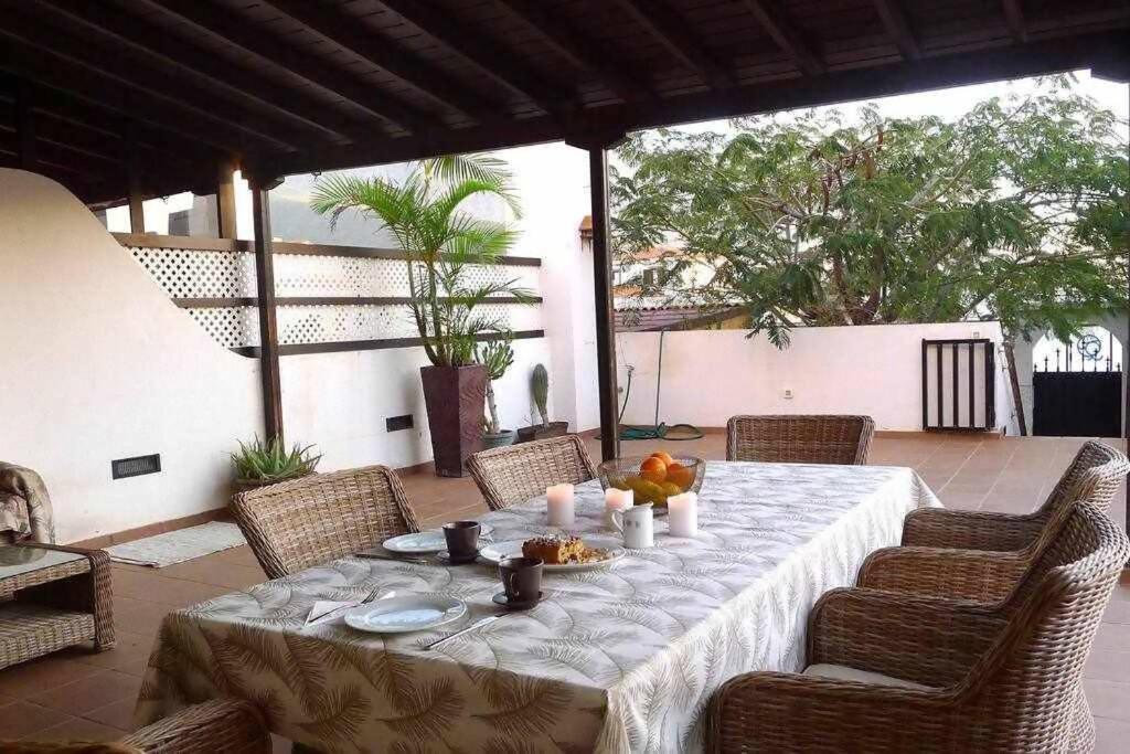 Villa Garoe Puerto de las Nieves Esterno foto